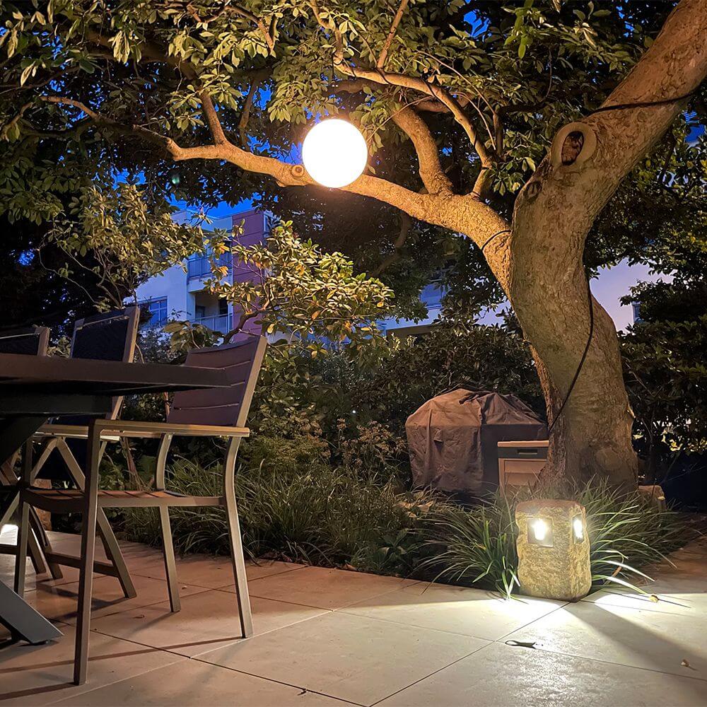 Bello Globe Hanging Lamp | IP54 Outdoor-Indoor, Dimmable E27 Socket