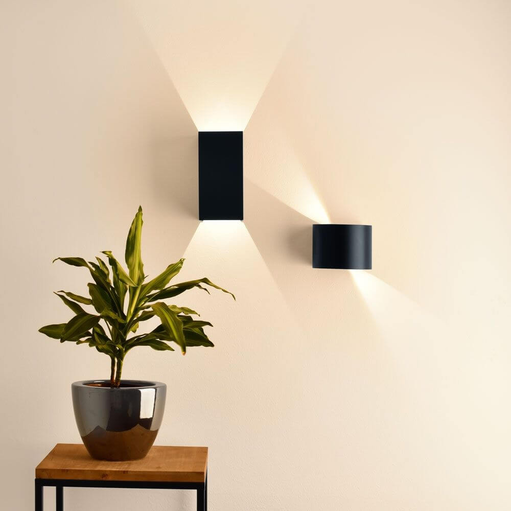 Brix LED Wall Lamp | Adjustable Light Flaps, Indoor & Outdoor IP44