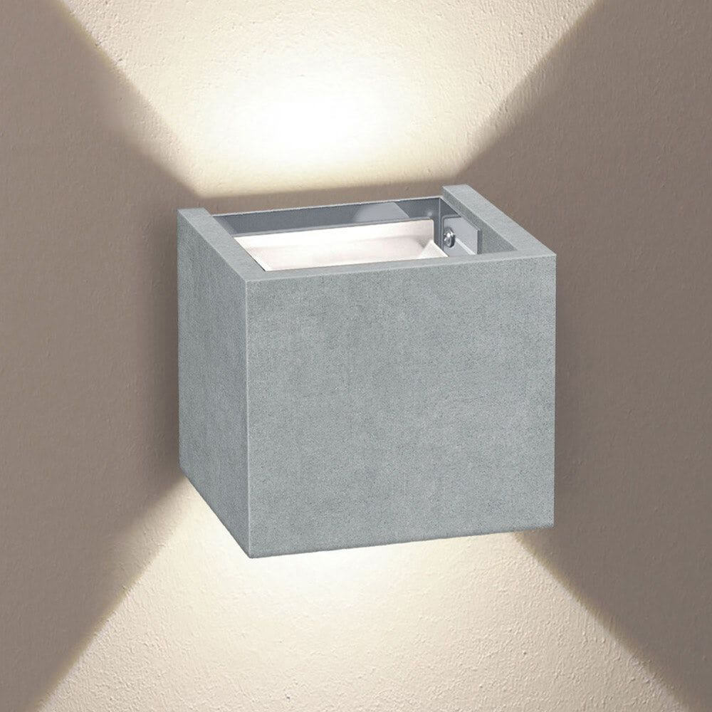 Brix LED Wall Lamp | Adjustable Light Flaps, Indoor & Outdoor IP44