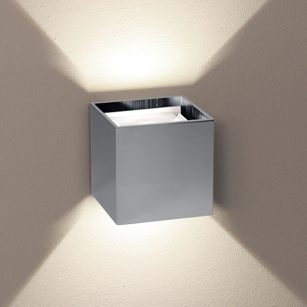 Brix LED Wall Lamp | Adjustable Light Flaps, Indoor & Outdoor IP44
