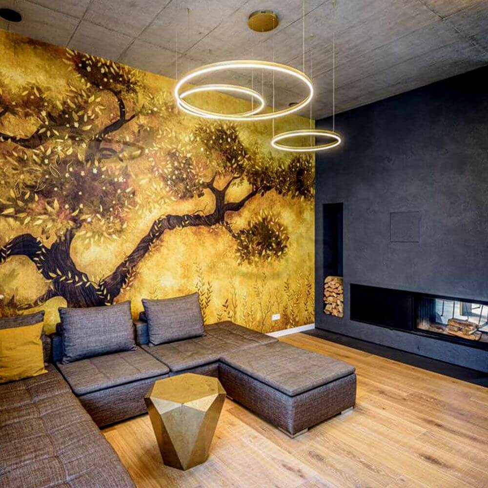 Bello LED Ring Pendant Lamp | 100cm, Dimmable, Minimalist Design
