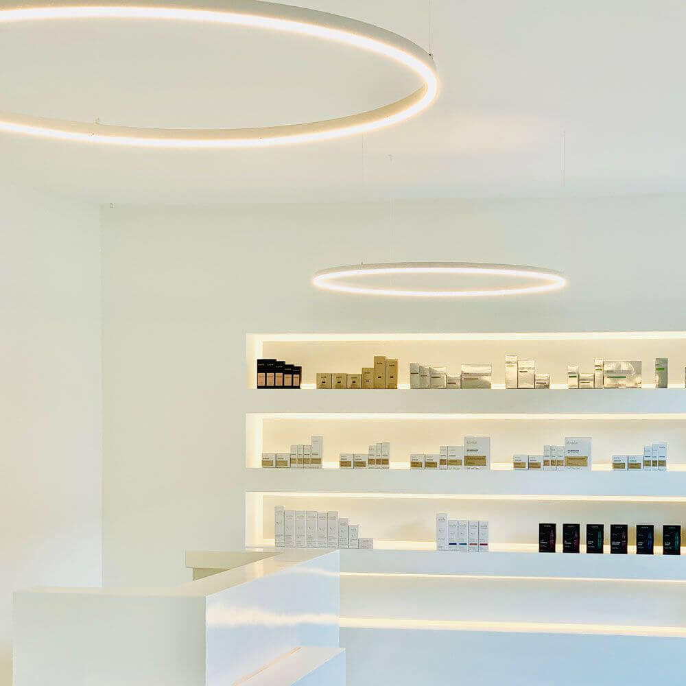 Bello LED Ring Pendant Lamp | 100cm, Dimmable, Minimalist Design