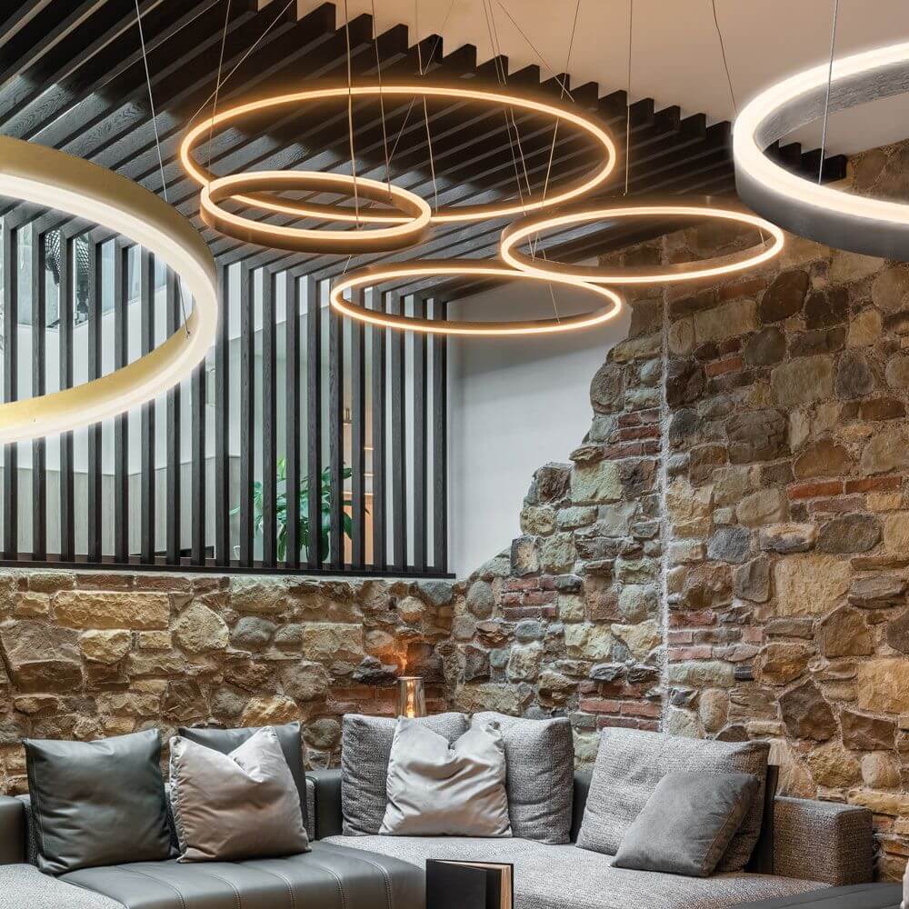 Luno LED Pendant Light | 60cm, Adjustable Suspension, CRI 95
