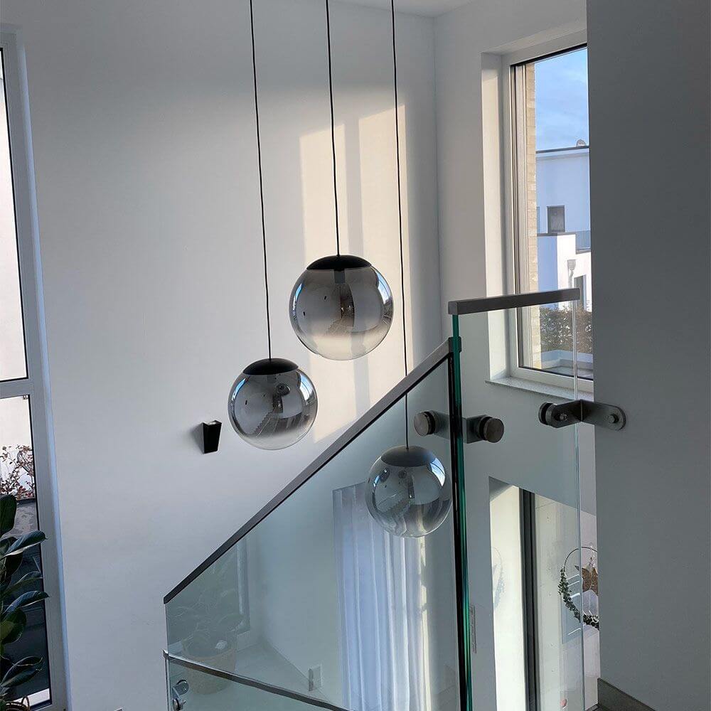 Bello Pendant Light | Hand-Blown Glass, 5m Suspension