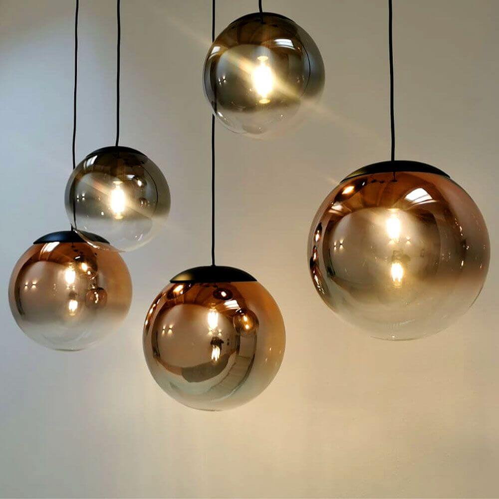 Bello Pendant Light | Hand-Blown Glass, 5m Suspension