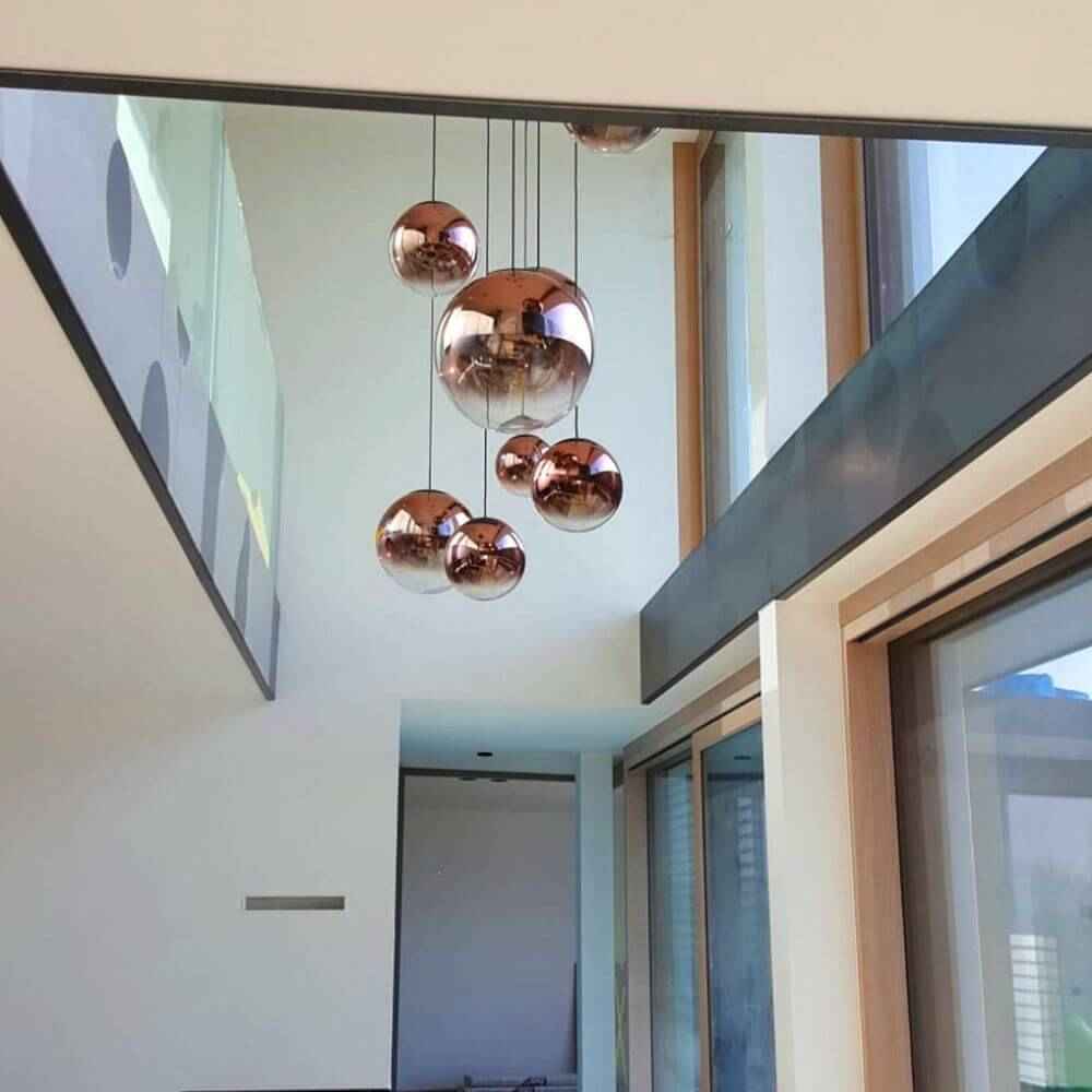 Bello Pendant Light | Hand-Blown Glass, 5m Suspension
