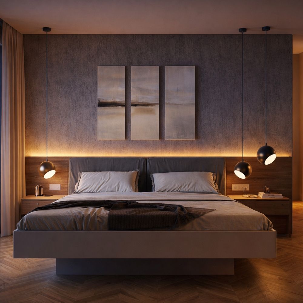 Bello Pendant Light | Rotatable Shade, Customizable Colors