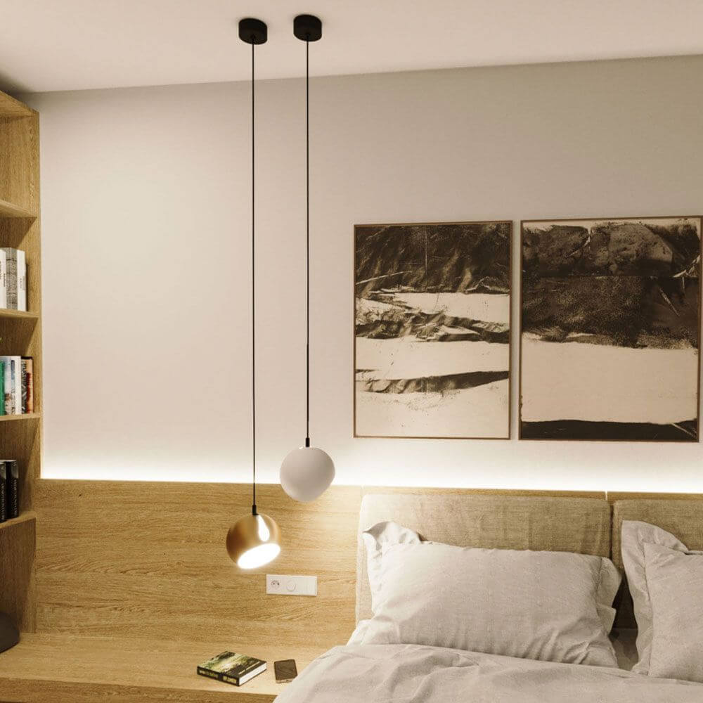 Bello Pendant Light | Rotatable Shade, Customizable Colors