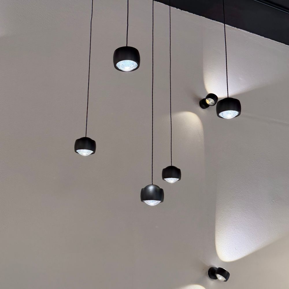 Bello LED Pendant Light | Spherical Metal Body, Adjustable Height