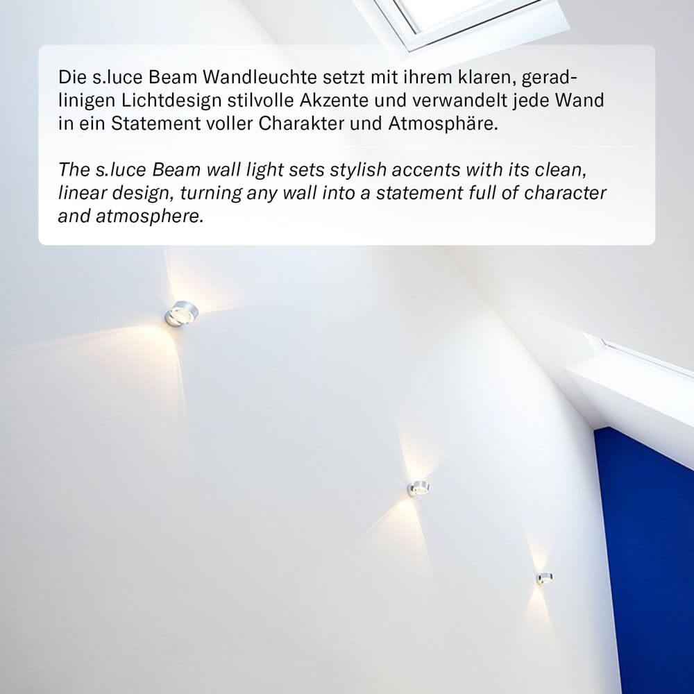Bello Wall Light | Adjustable Up & Down, Polished Aluminum