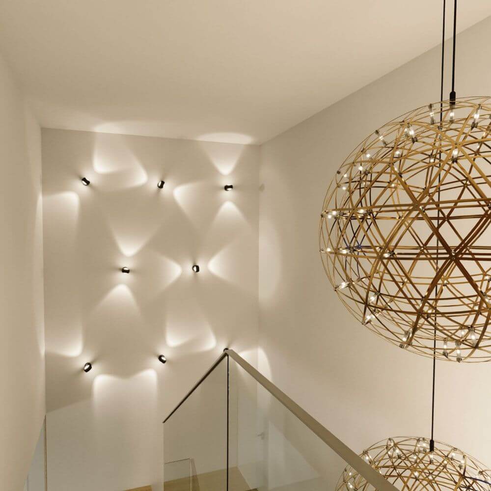 Bello Wall Light | Adjustable Up & Down, Polished Aluminum
