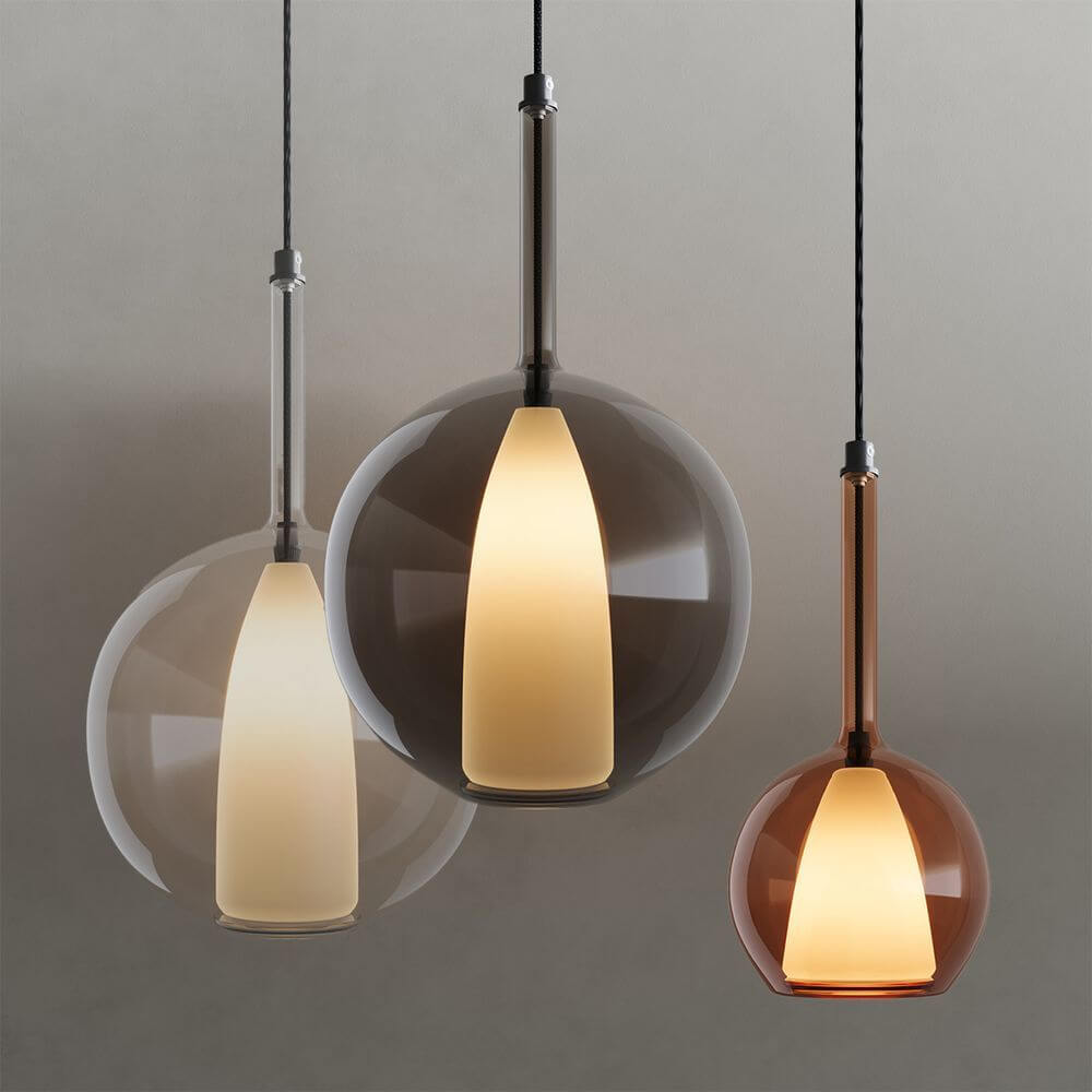 Bello Gallery Light | 8-Flame, Mouth-Blown Glass, Dimmable
