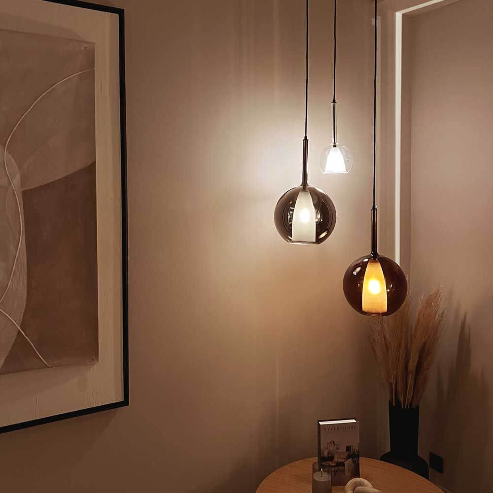 Bello Gallery Light | 8-Flame, Mouth-Blown Glass, Dimmable