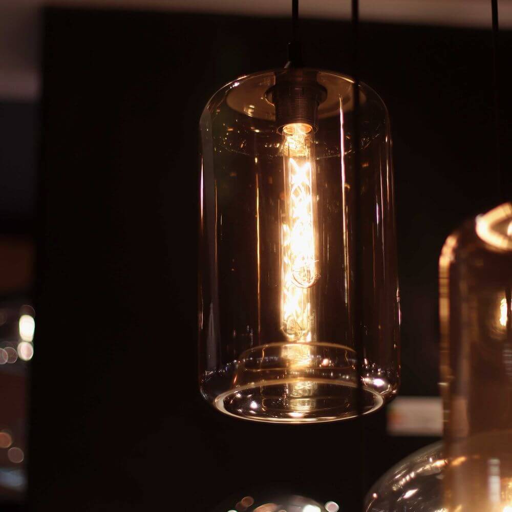 Bello Glass Pendant Light | Timeless Design, E27 Socket