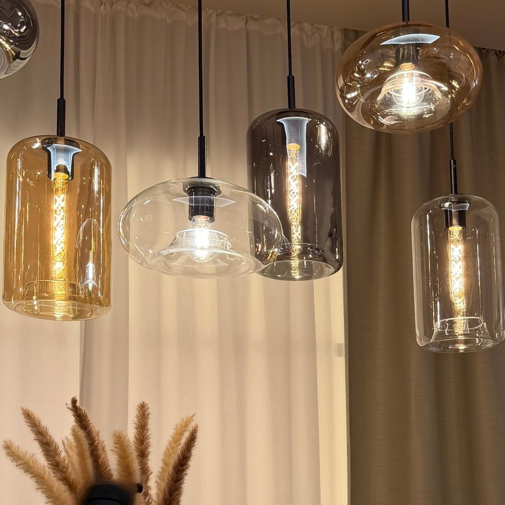 Bello Glass Pendant Light | Timeless Design, E27 Socket
