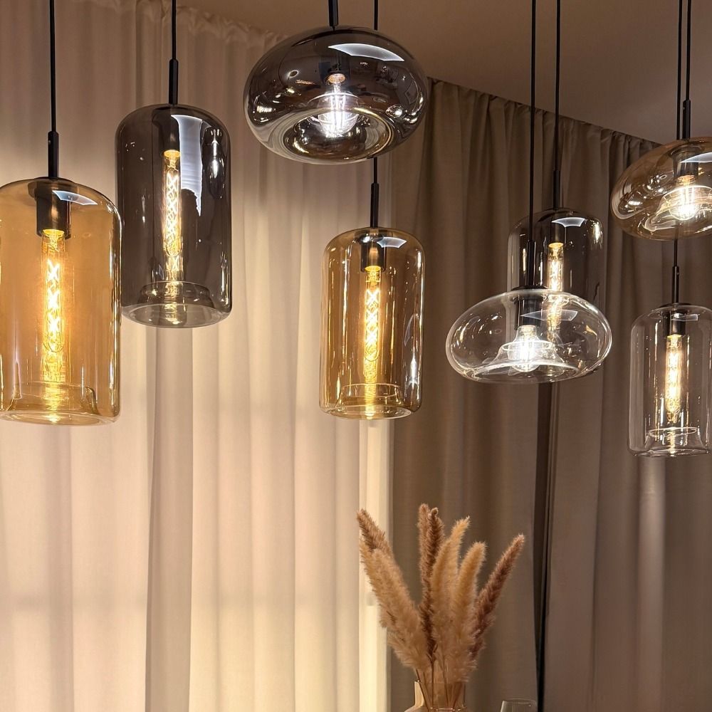 Bello Glass Pendant Light | Timeless Design, E27 Socket