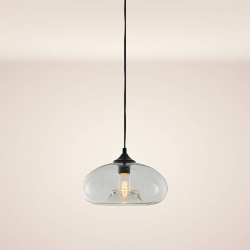 Bello Glass Pendant Light | Timeless Design, E27 Socket