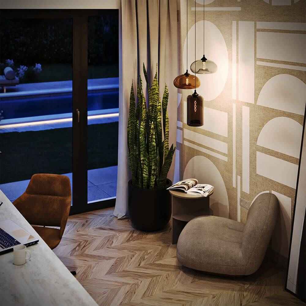 Bello Glass Pendant Light | Timeless Design, E27 Socket
