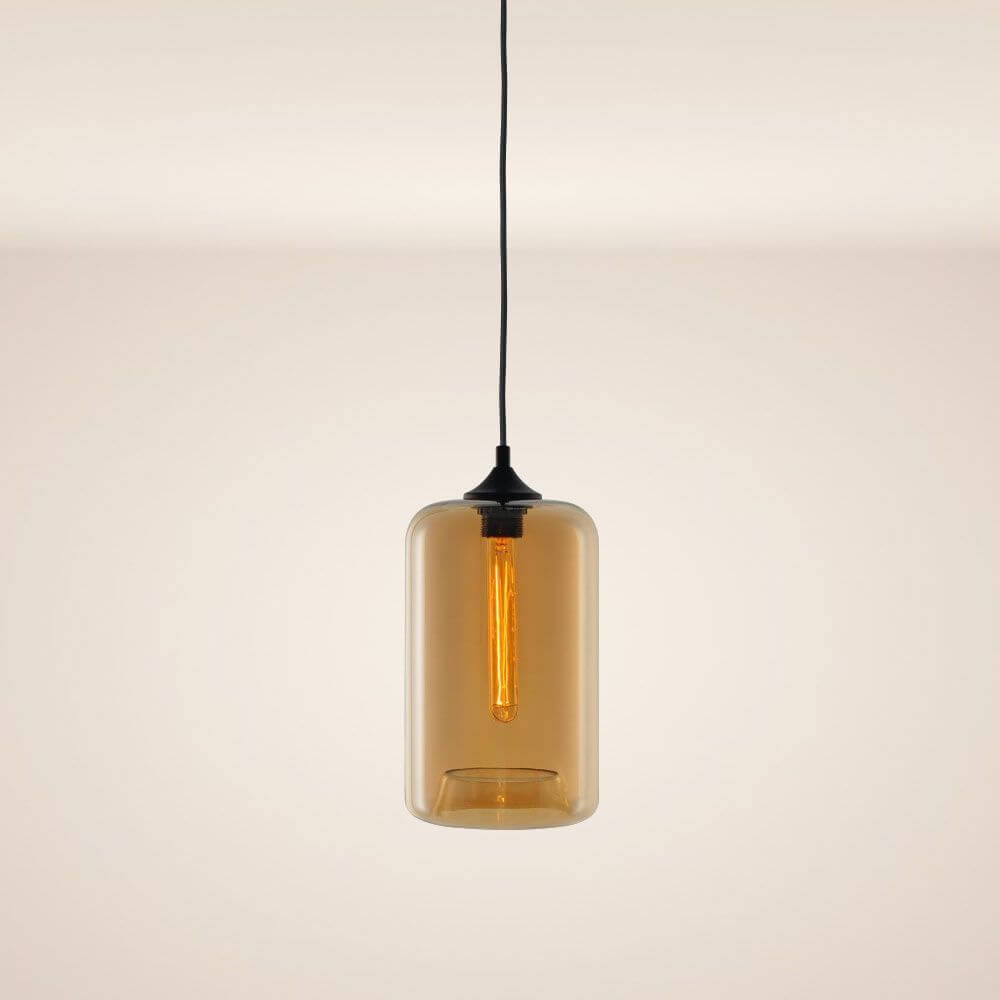 Bello Glass Pendant Light | Timeless Design, E27 Socket