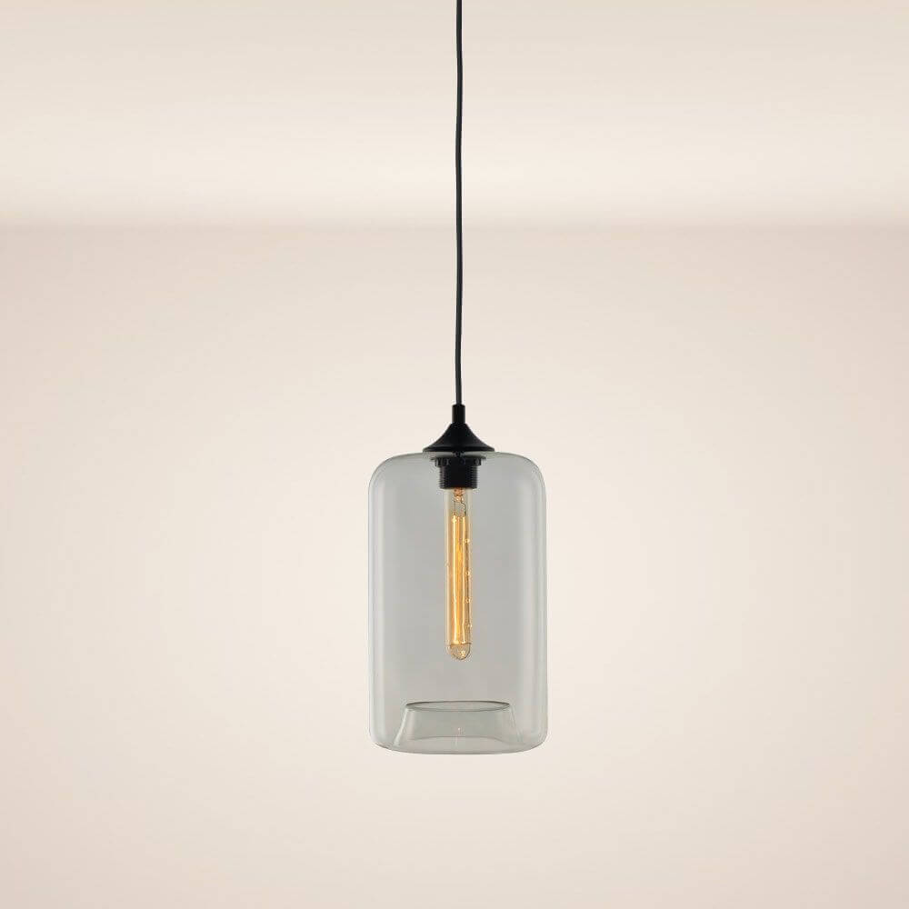 Bello Glass Pendant Light | Timeless Design, E27 Socket
