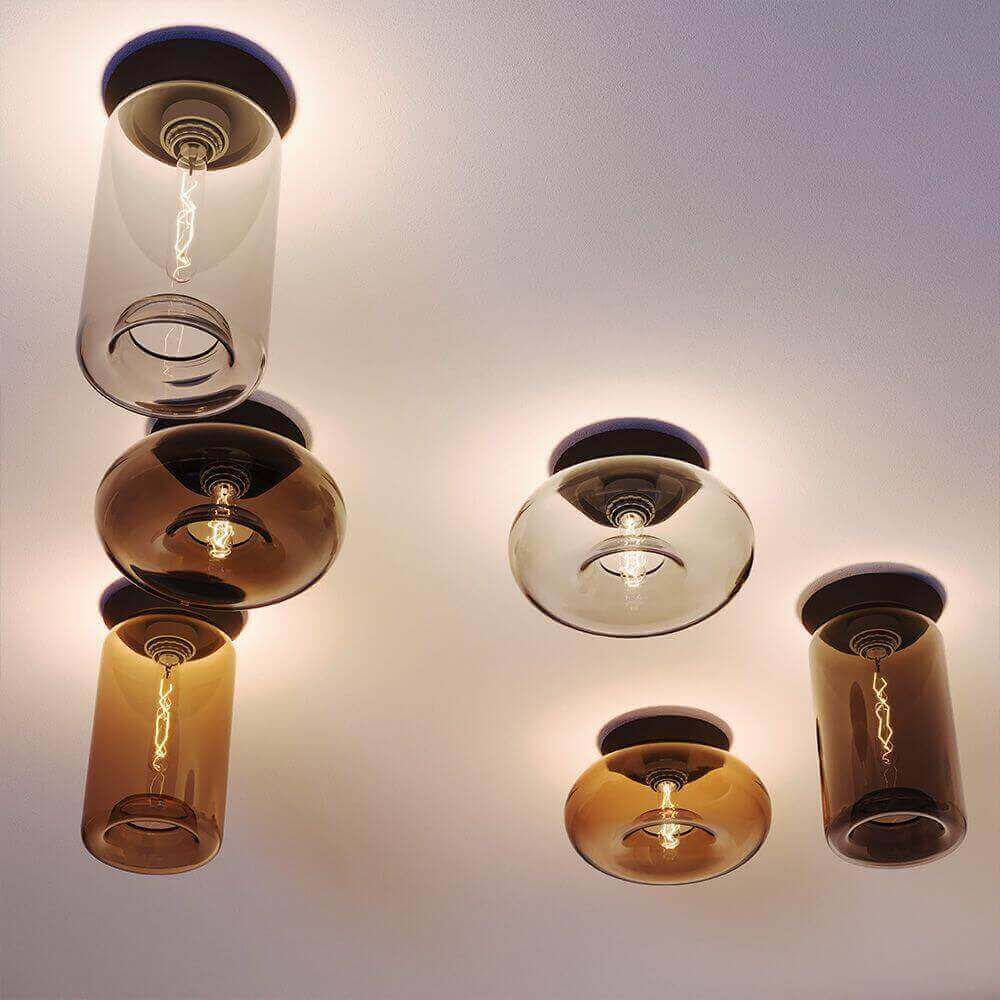 Brix Wall and Ceiling Light | E27 Socket, Up & Low Shape Options