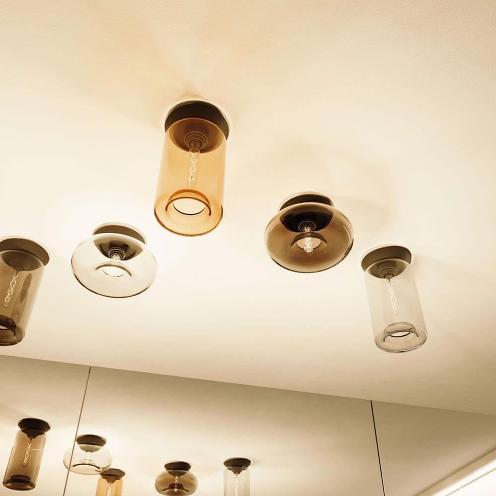 Brix Wall and Ceiling Light | E27 Socket, Up & Low Shape Options