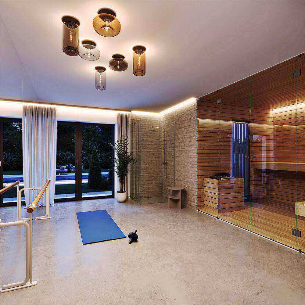 Brix Wall and Ceiling Light | E27 Socket, Up & Low Shape Options