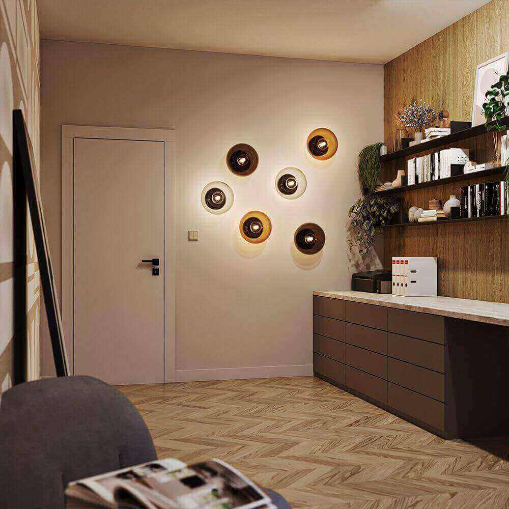 Brix Wall and Ceiling Light | E27 Socket, Up & Low Shape Options