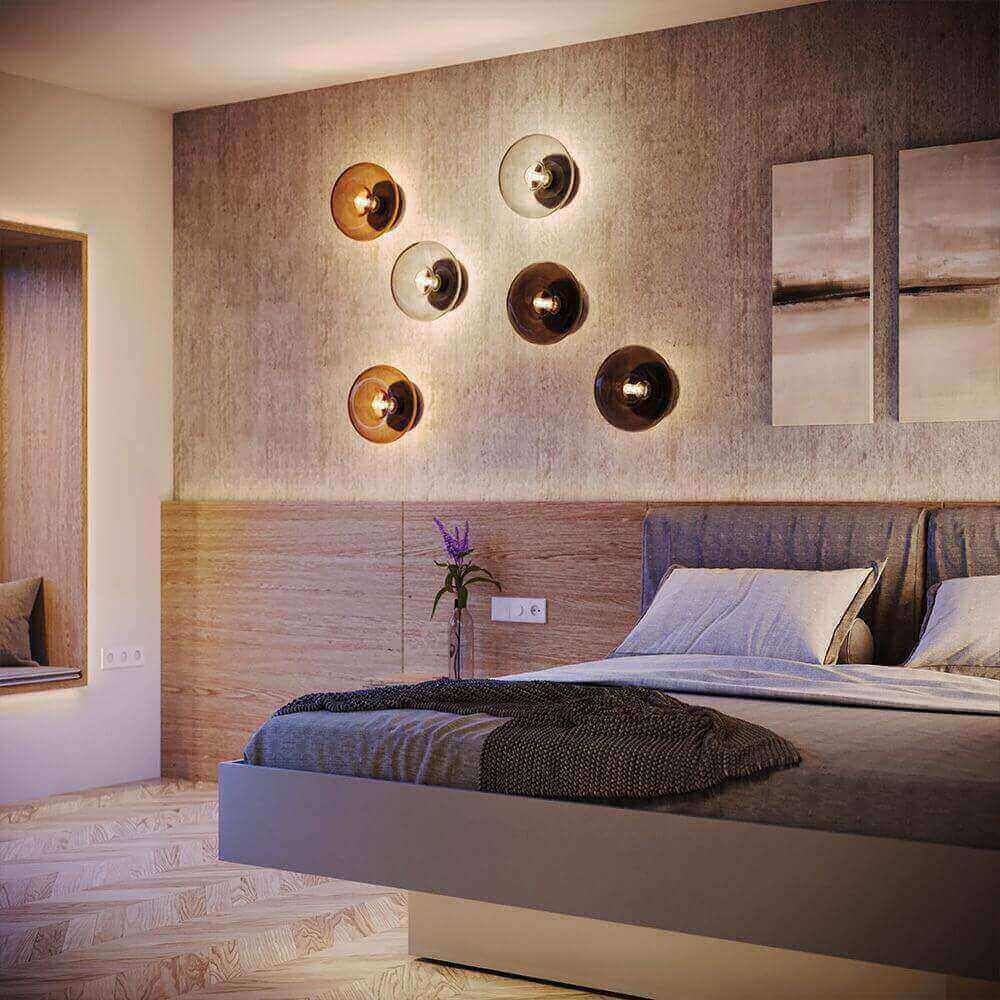 Brix Wall and Ceiling Light | E27 Socket, Up & Low Shape Options