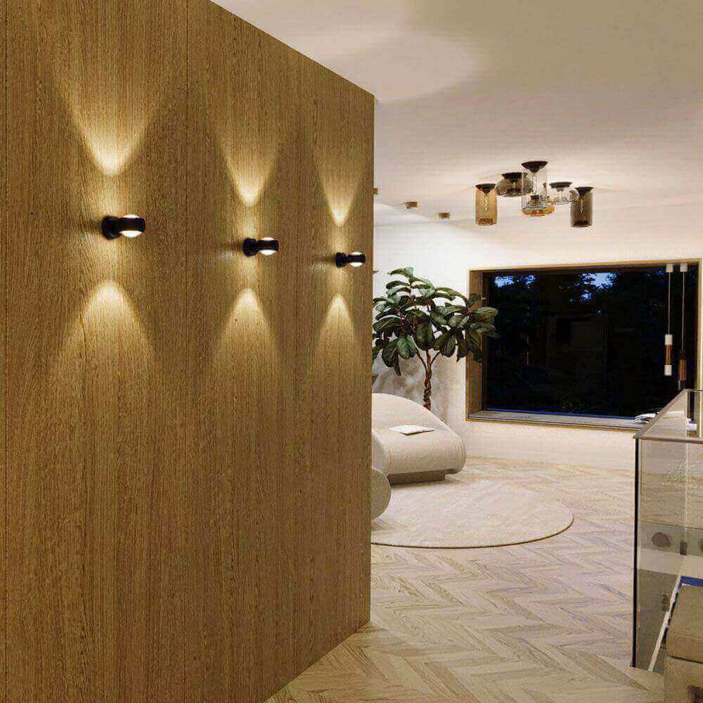 Brix Wall and Ceiling Light | E27 Socket, Up & Low Shape Options