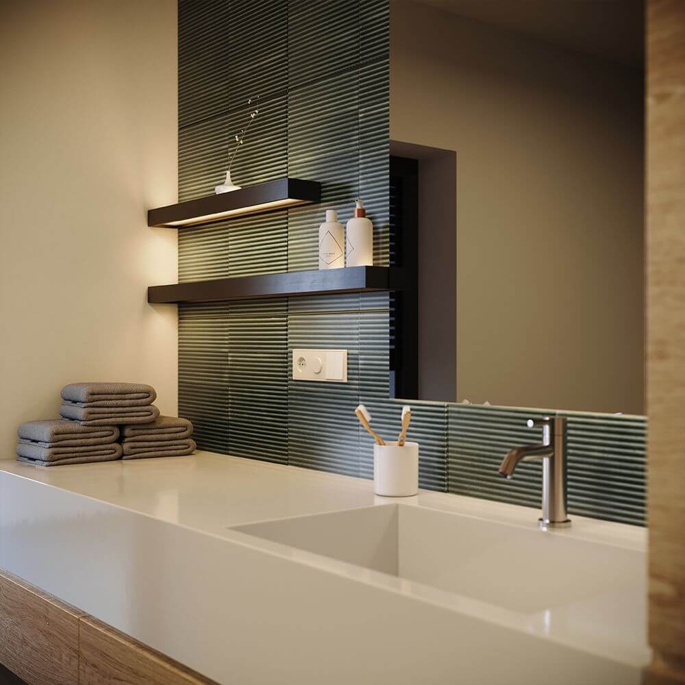Bello LED Light Board | Modern Aluminum, Indirect Up & Down Lighting