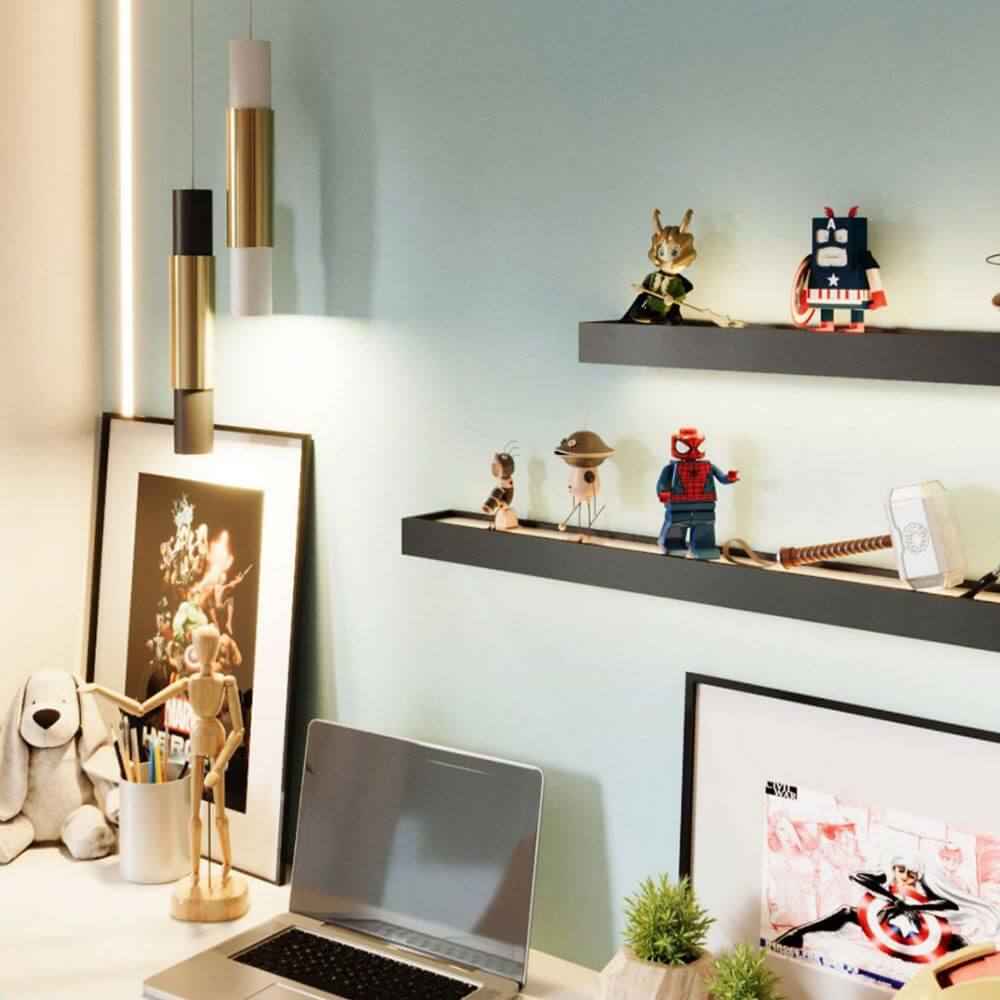 Bello LED Light Board | Modern Aluminum, Indirect Up & Down Lighting