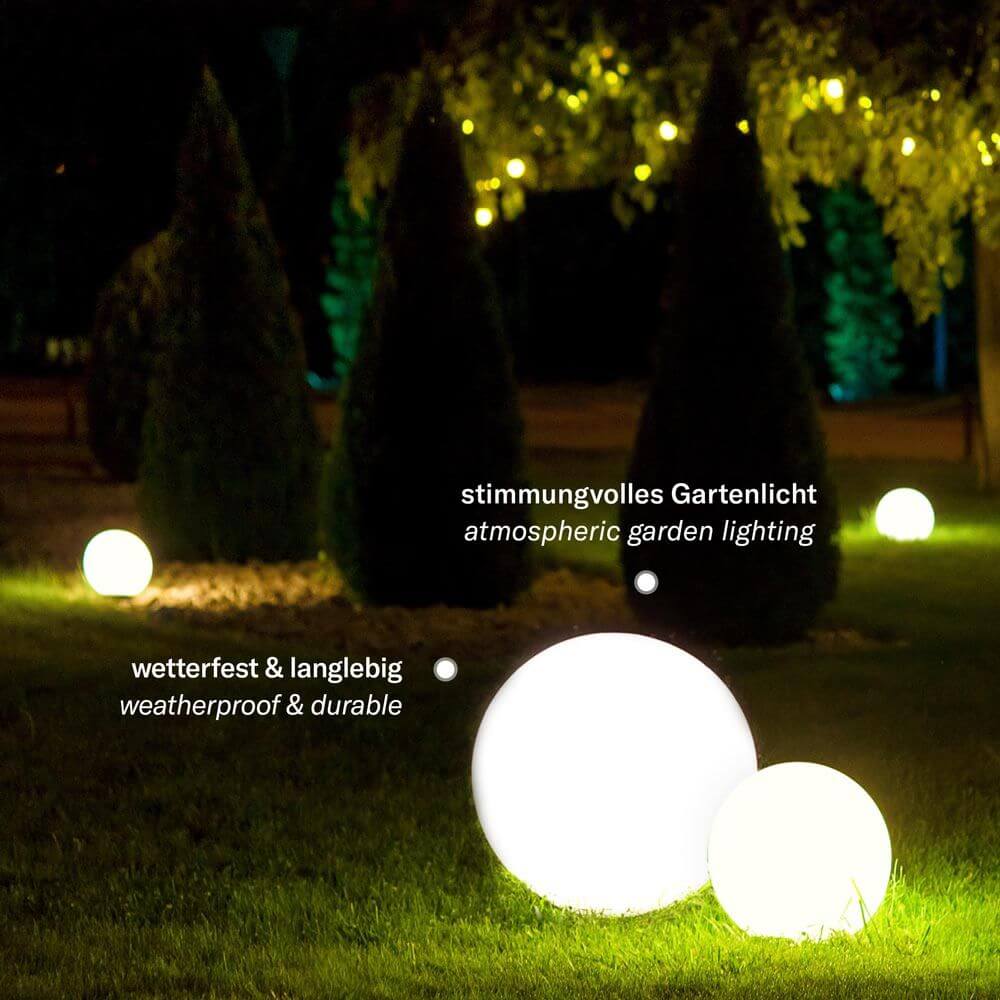 Bello Globe Light | Durable Outdoor Sphere, UV Resistant