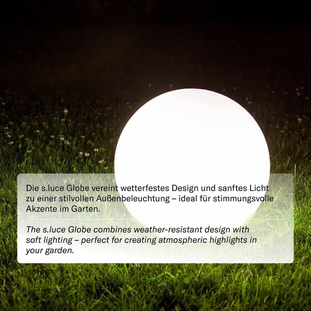 Bello Globe Light | Durable Outdoor Sphere, UV Resistant