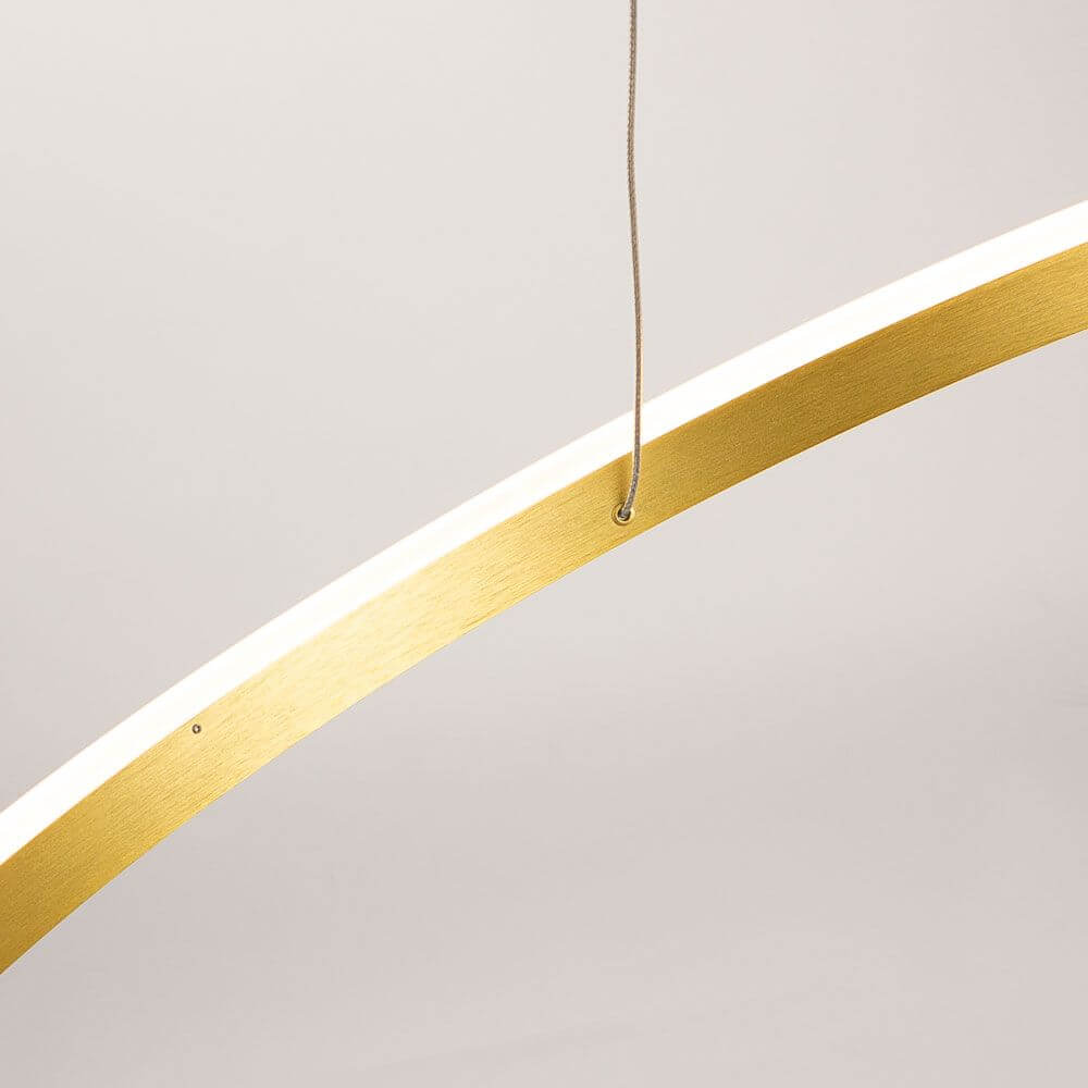 Bela LED Ring Pendant Light | Eccentric 3-Piece, Dimmable Design