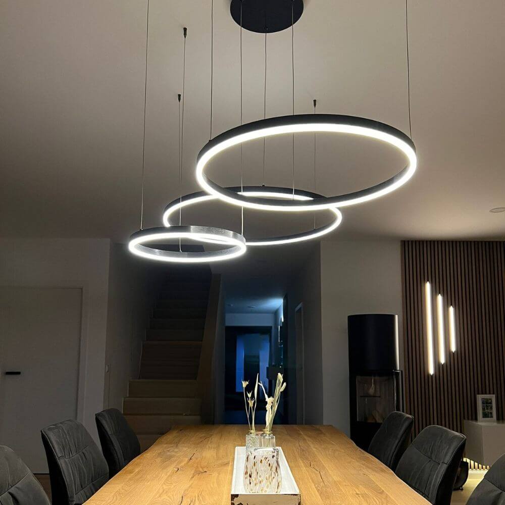 Luno LED Pendant Light | 60cm, Adjustable Suspension, CRI 95