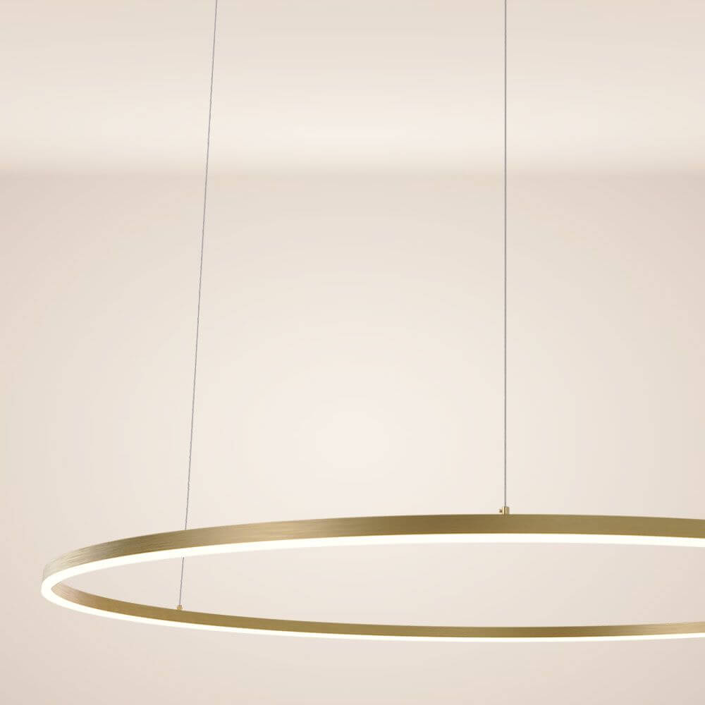 Bello LED Ring Pendant Light | Dimmable, Customizable Colors