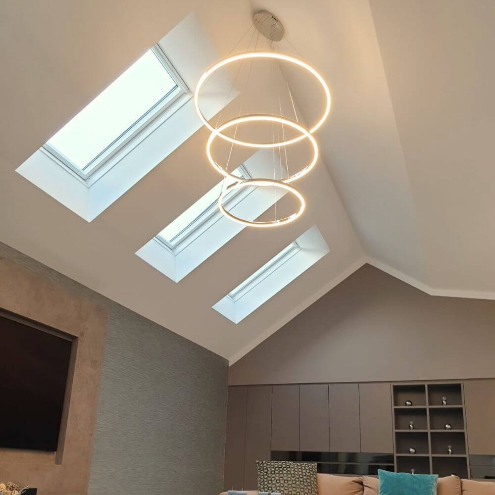 Bello LED Ring Pendant Light | Dimmable, Customizable Colors