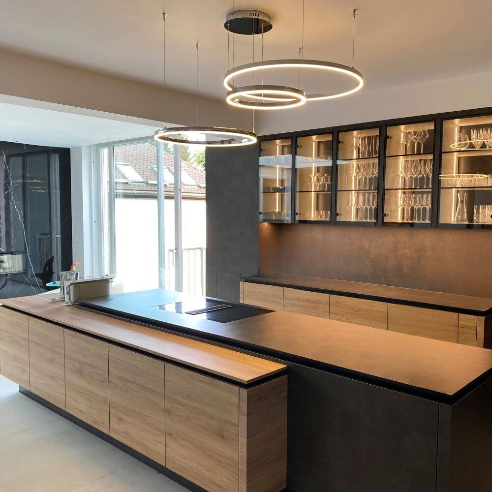 Bello LED Ring Pendant Light | Dimmable, Customizable Colors