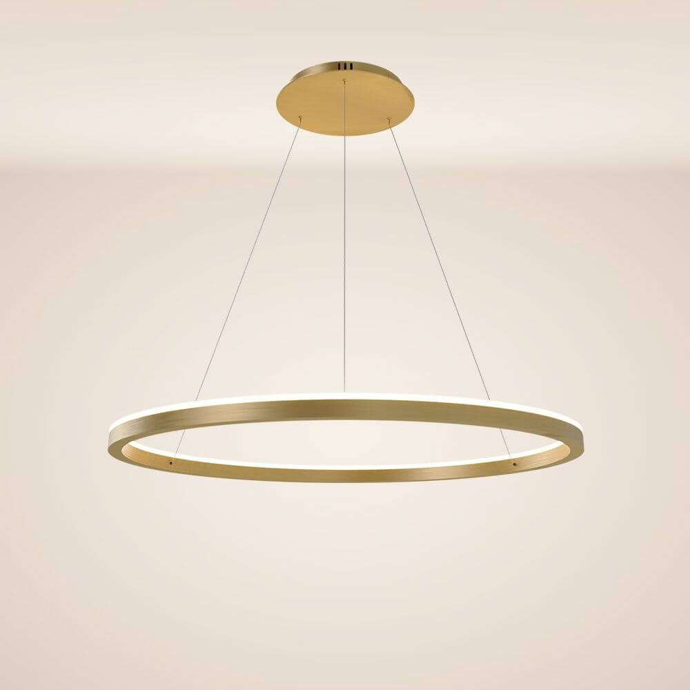 Bello LED Ring Pendant Light | Dimmable, Customizable Colors