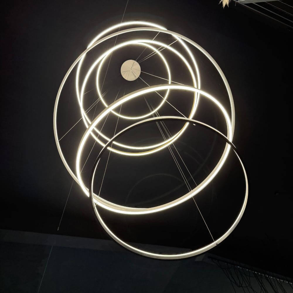 Bello LED Ring Pendant Light | Dimmable, Customizable Colors