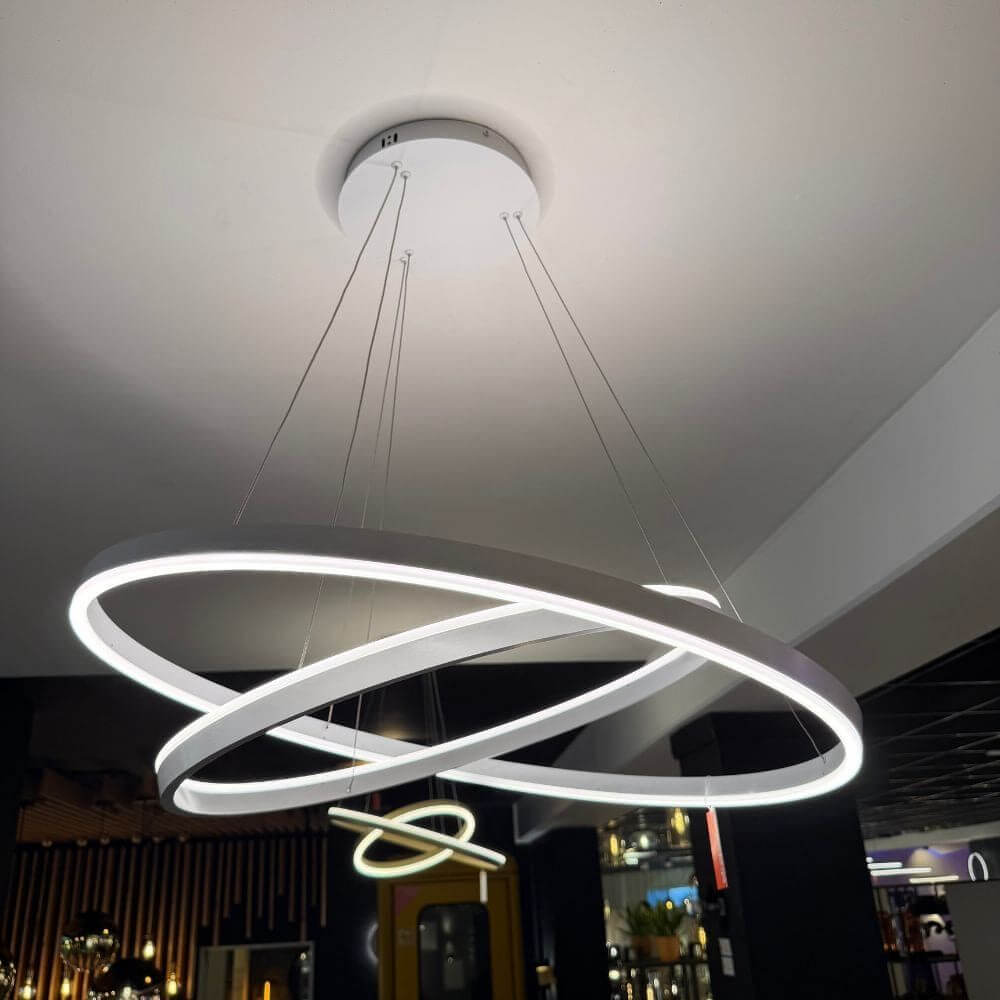 Bello LED Ring Pendant Light | Dimmable, Customizable Colors