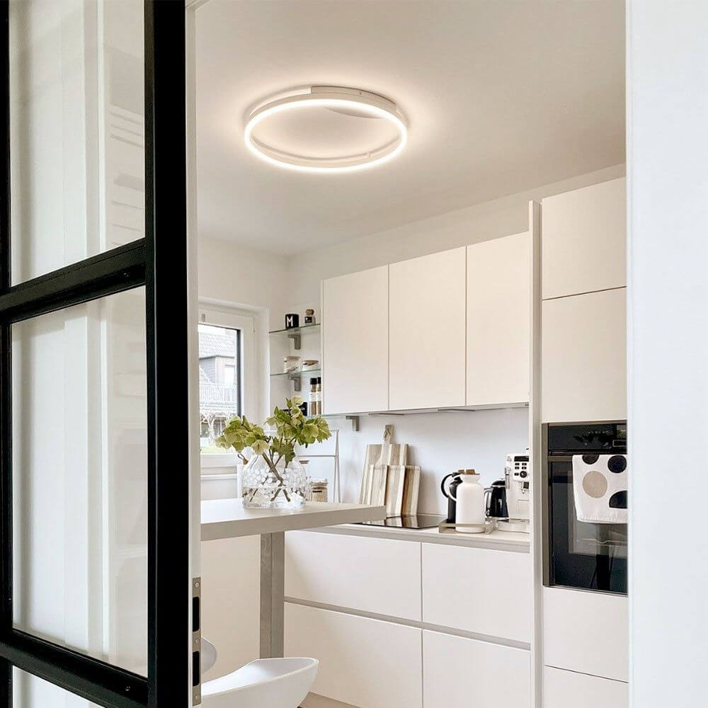Luma LED Ring Ceiling Light | Dimmable, Ultra-Slim Design