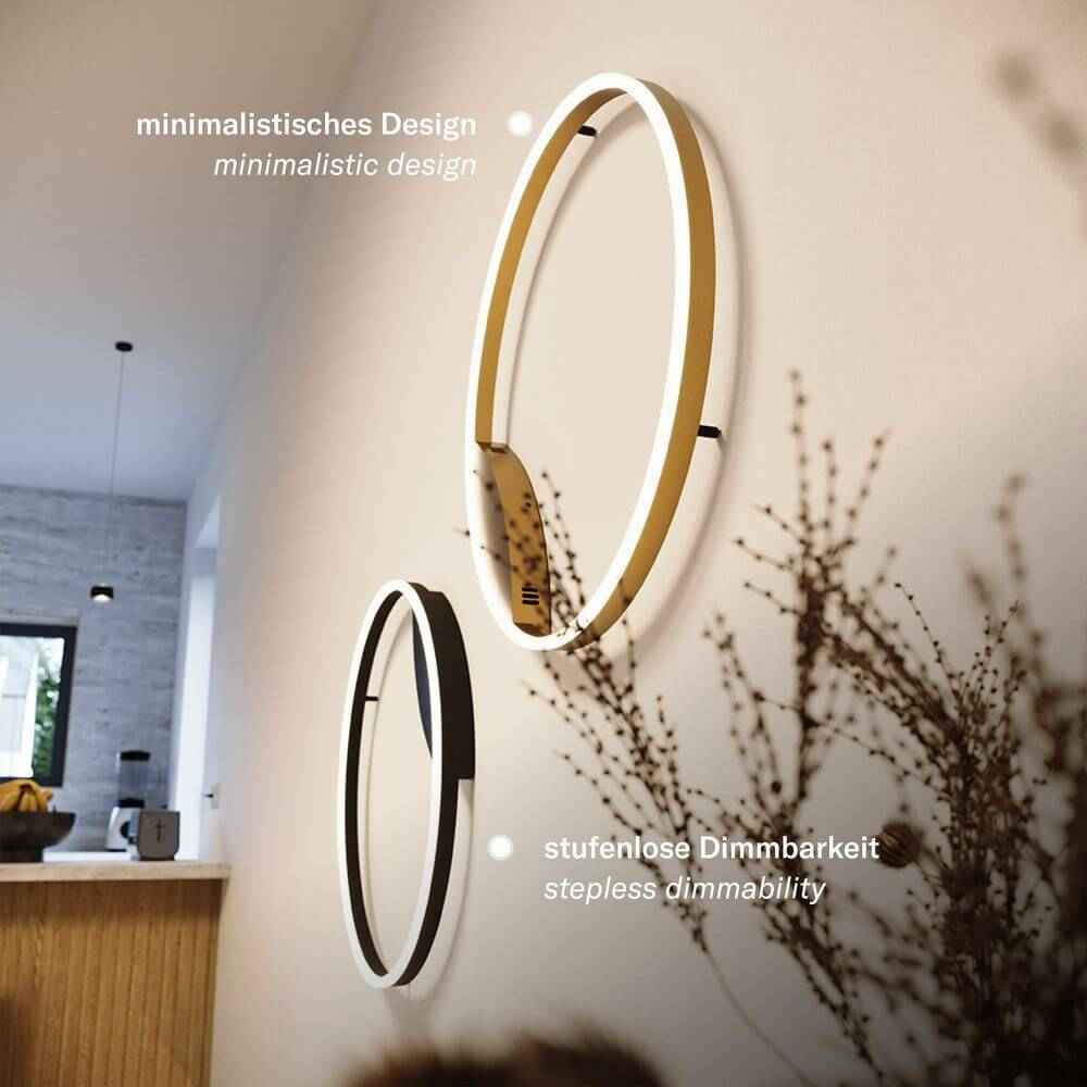 Luma LED Ring Ceiling Light | Dimmable, Ultra-Slim Design