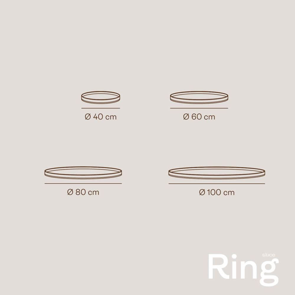 Luma LED Ring Ceiling Light | Dimmable, Ultra-Slim Design