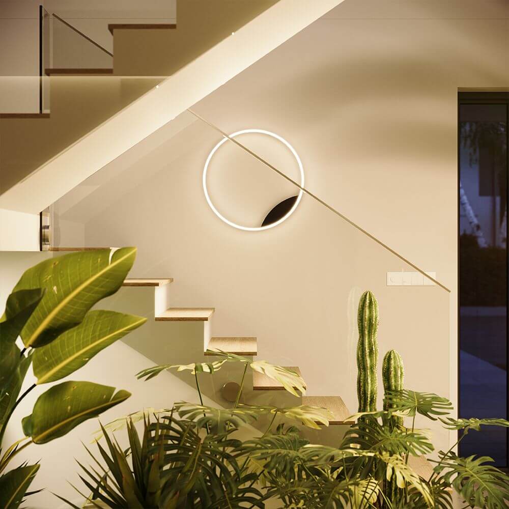 Luma LED Ring Ceiling Light | Dimmable, Ultra-Slim Design