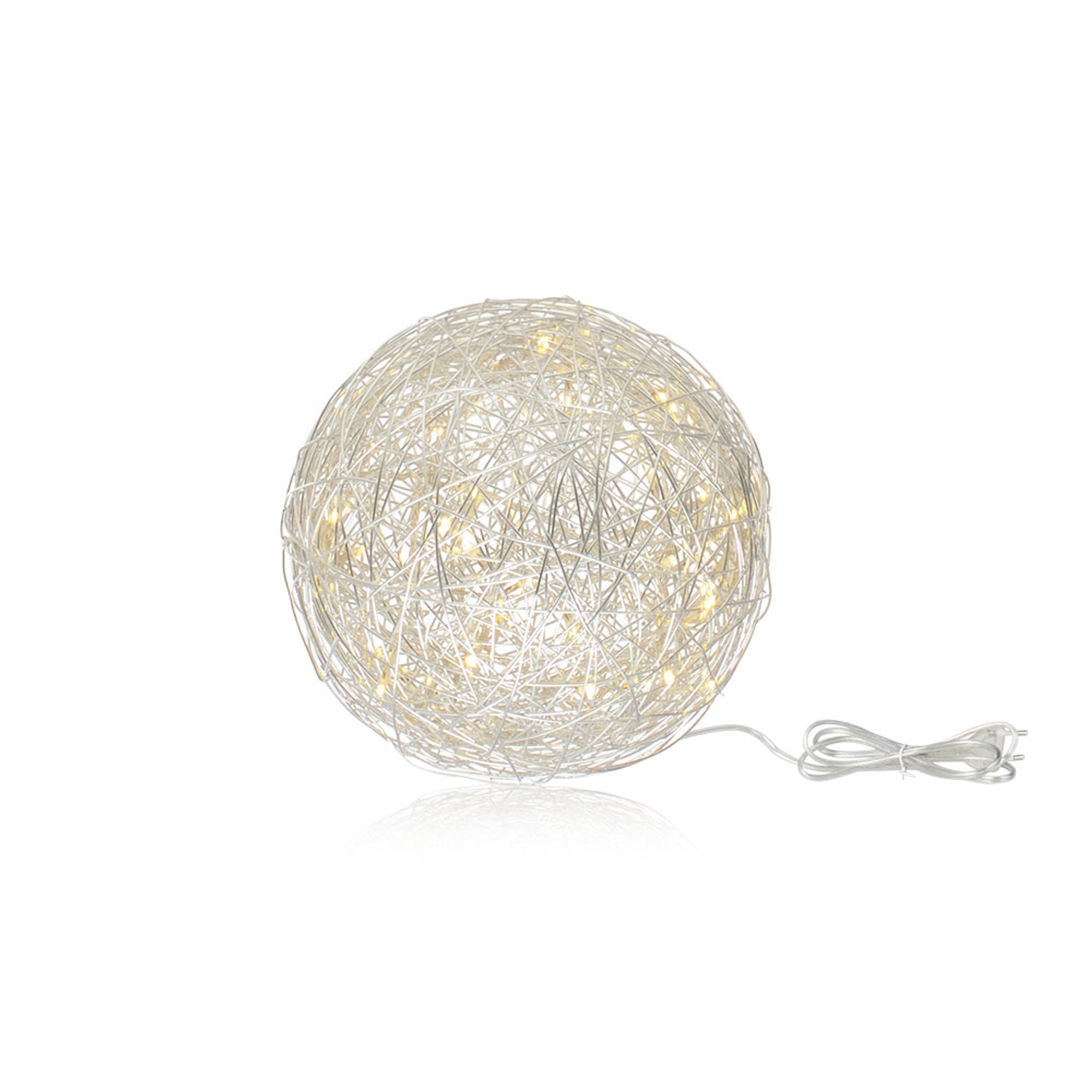 Luma Mesh LED Ball | Indoor & Outdoor, Warm White