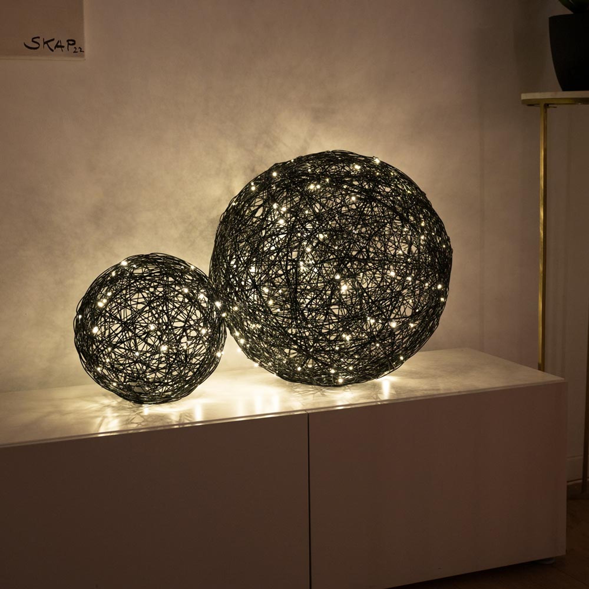 Luma Mesh LED Ball | Indoor & Outdoor, Warm White