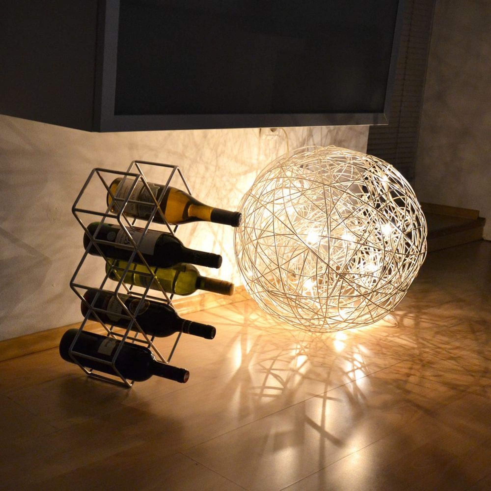 Luma Mesh LED Ball | Indoor & Outdoor, Warm White