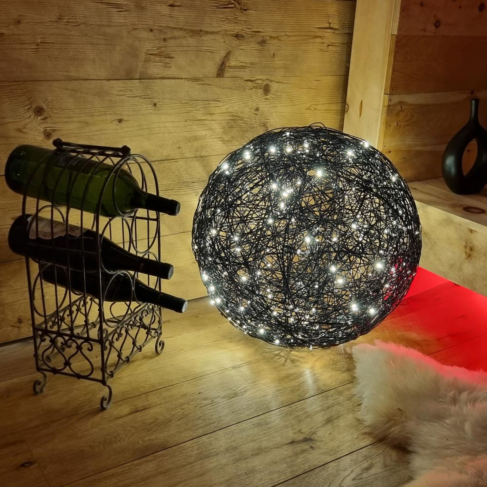 Luma Mesh LED Ball | Indoor & Outdoor, Warm White